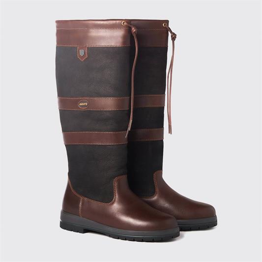 Dubarry Galway støvle | Black w. brown